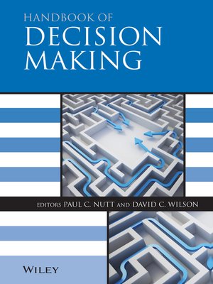 cover image of Handbook of Decision Making